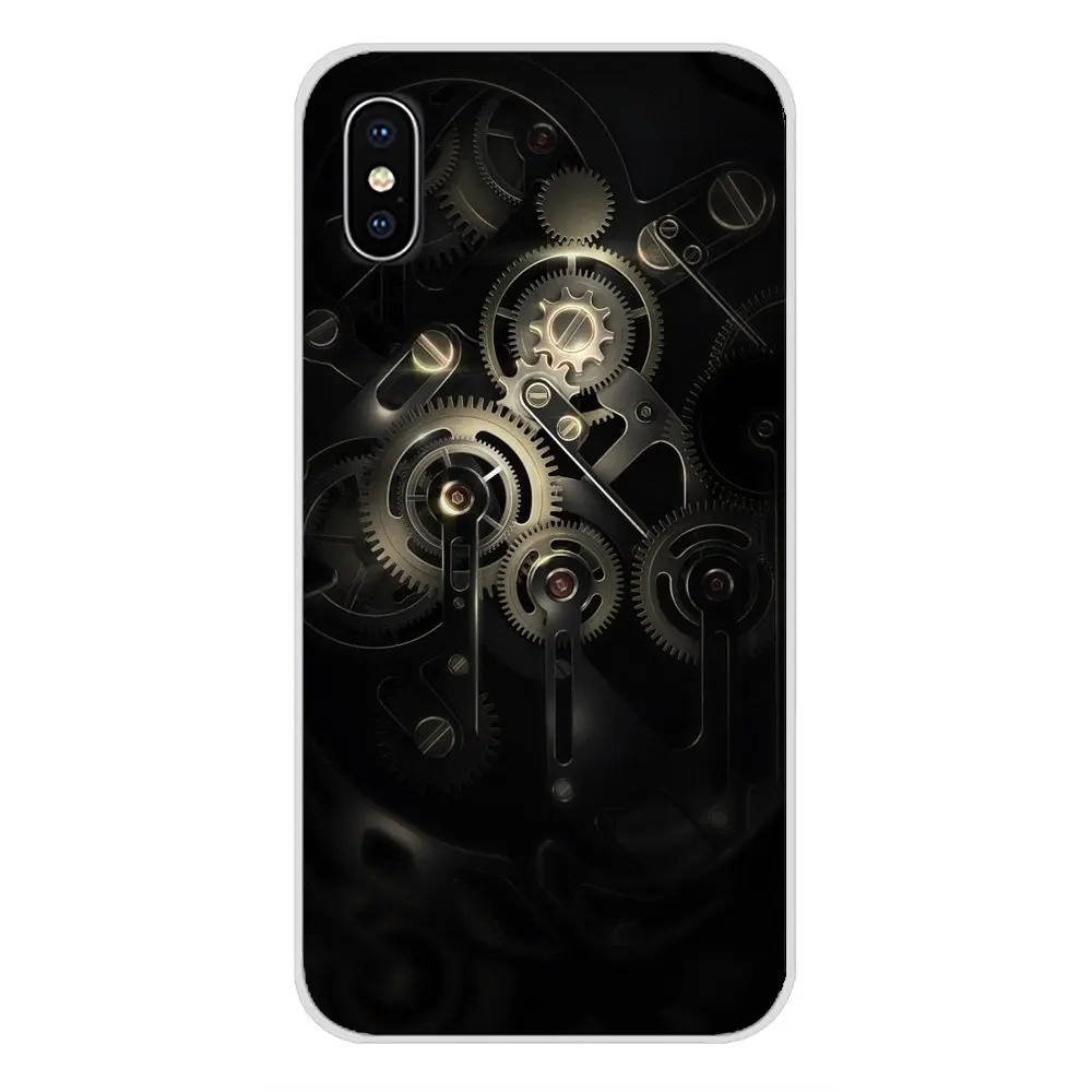 images 9 Для Xiao mi 4 mi 5 mi 5s mi 6 mi A1 A2 5X6X8 9 Lite SE Pro mi Max Mix 2 3 2 S механические шестерни аксессуары в стиле стимпанка чехлы - Цвет: images 9