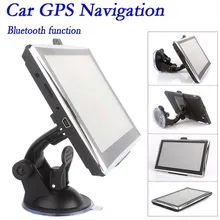 Высокое качество HD 7 дюймов Автомобильный GPS навигация с МТК 800 МГЦ + Windows CE 6.0 + Bluetooth + AV-IN + 128 МБ DDR2 + 4 ГБ навигатор, стайлинга автомобилей