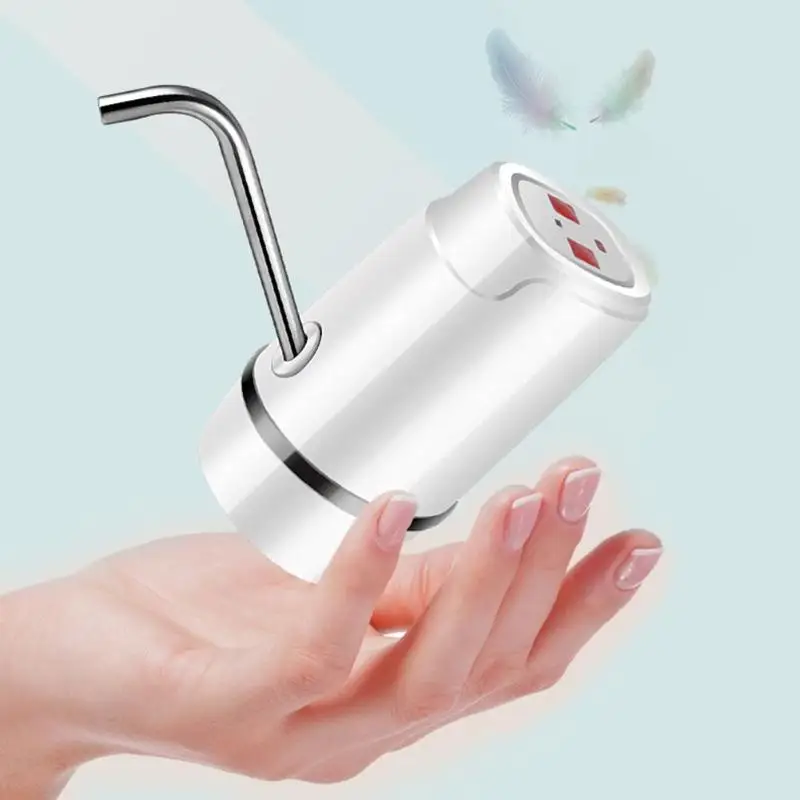 Portable Water dispenser Water Electric Pump Treatment Appliances Drinking Bottle With USB Charging Line