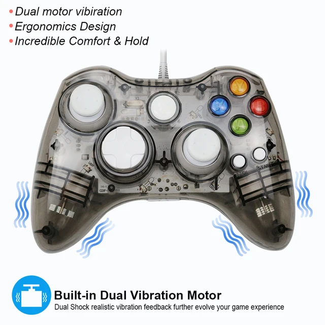 Gamepad For Xbox 360 Wireless/Wired Controller - dealsgala