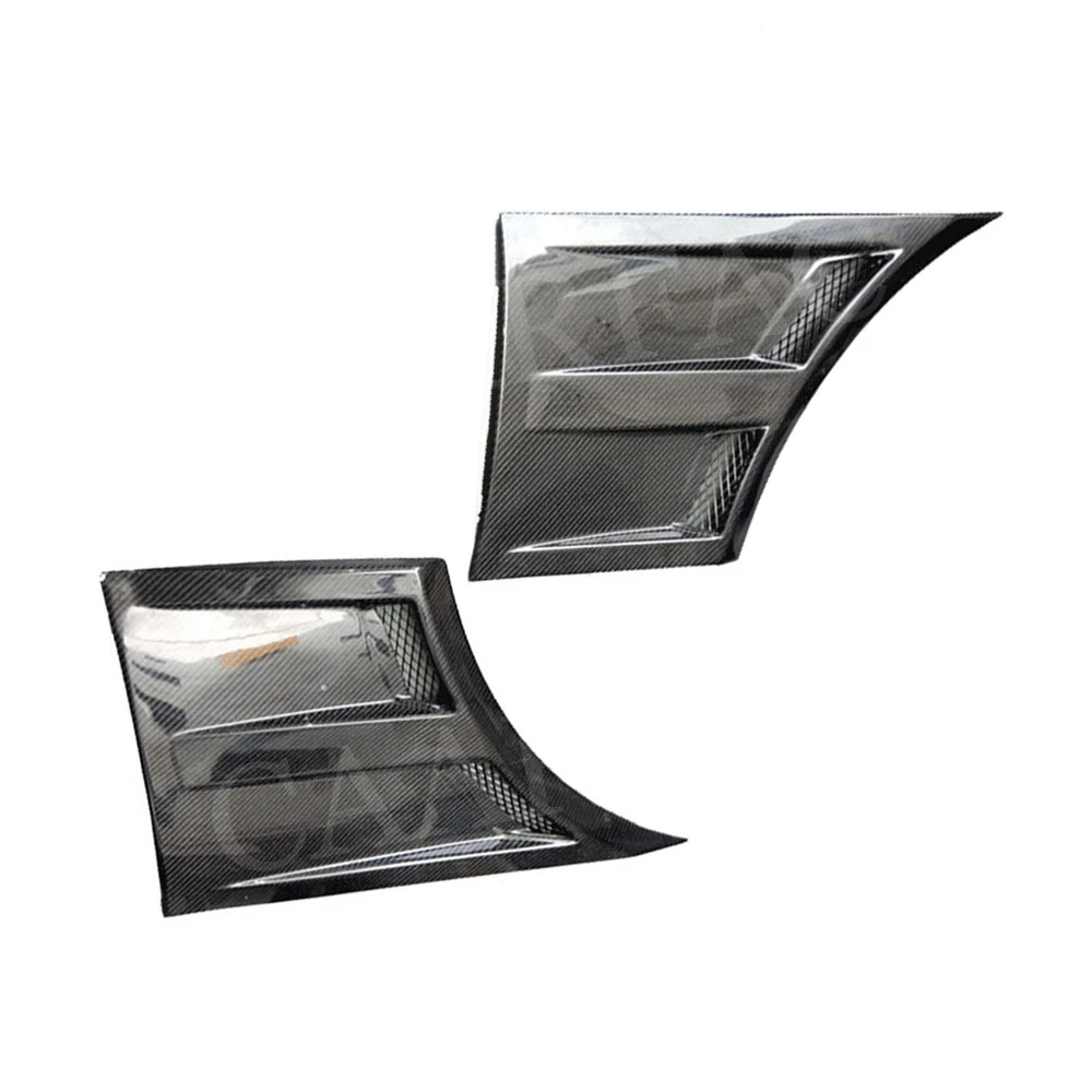 2 шт./компл. углеродного волокна автомобиль передний корпус воздушного боковые