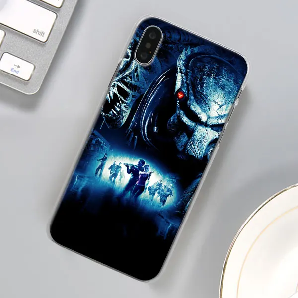 Alien vs Predator Phone Case for Apple iPhone X XR 7 8 Plus 6 6s Plus XS MAX SE 11 Pro Max Phone Case Coque - Цвет: 09