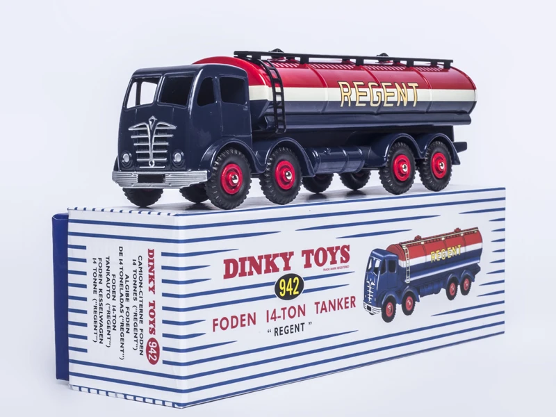 Atlas Dinky Supertoy 942 Camion Citerne Foden 14 Tonnes Regent 1 43 Car Model For Collection Electronic Pets Aliexpress