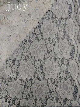 

August new 10yard/bag LSG13# French lace with pale flowers for brid dding dress/sawing