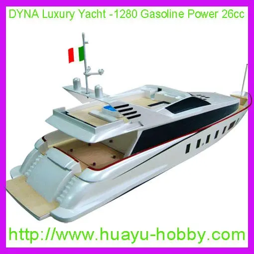 Роскошная яхта DYNA 1280 2CH 2 4G система 26cc с газовым двигателем RTR от ems GL303 * P|luxury yachts|rtr