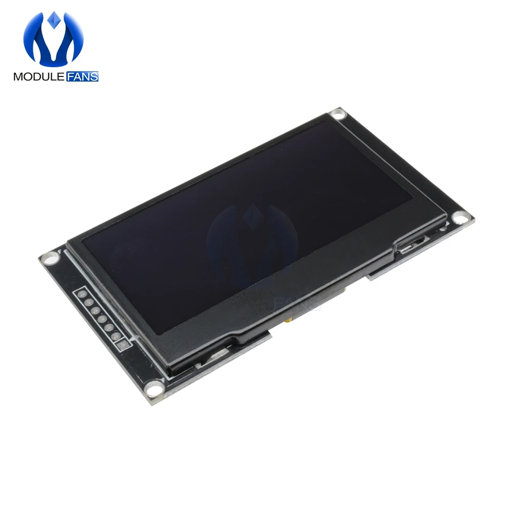 Цифровой ЖК-экран 12864 128X64 зеленый OLED дисплей модуль C51 плата для Arduino Diy Электронные 2,4" 2,42 дюймов SSD1309 STM32