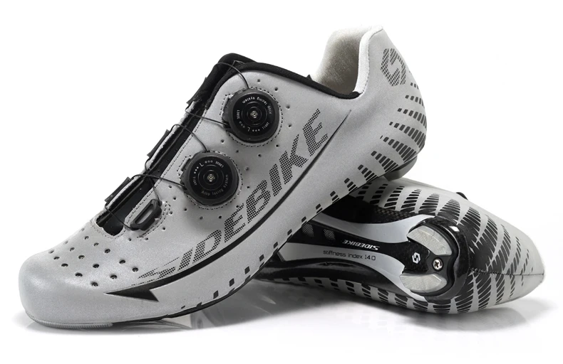 Sidebike 3M Reflectiv Carbon Ultralight Cycling Shoes self-Locking Racing Bike Shoes Road Bike Athletic Riding Shoes Ciclismo