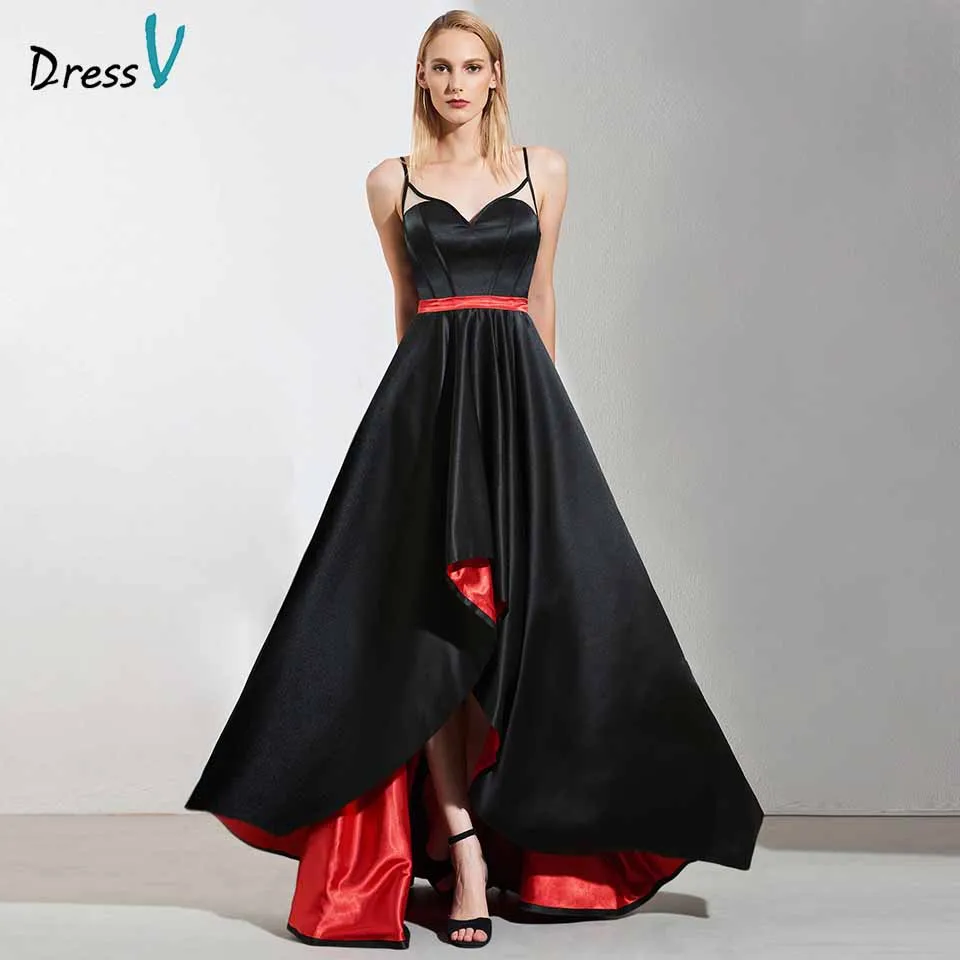 

Dressv elegant spaghetti straps a line sleeveless evening dress zipper up wedding party formal dress halloween evening dresses
