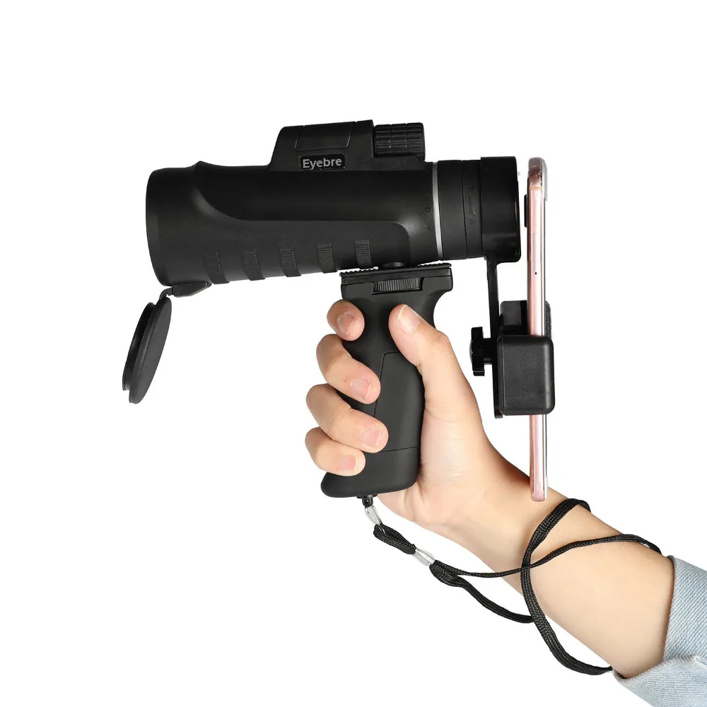 DOITOP 10x42 HD High Power Wide Angle Long Single tube Phone Lens Hand Held Telescope For Phone