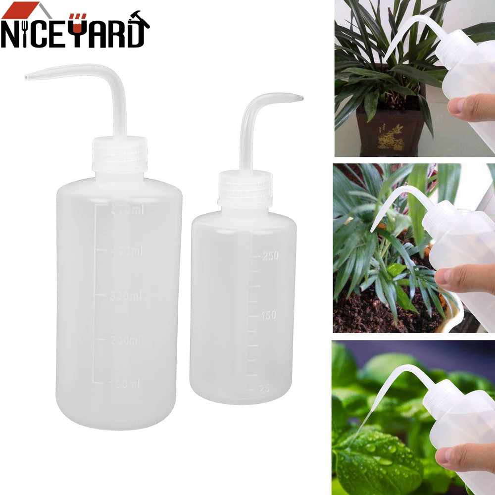 

250ML/500ML Long Nozzle Beak Dropper Squeeze Bottles Ketchup Gravy Cruet Succulents Plant Flower Watering Can Kettle Tool