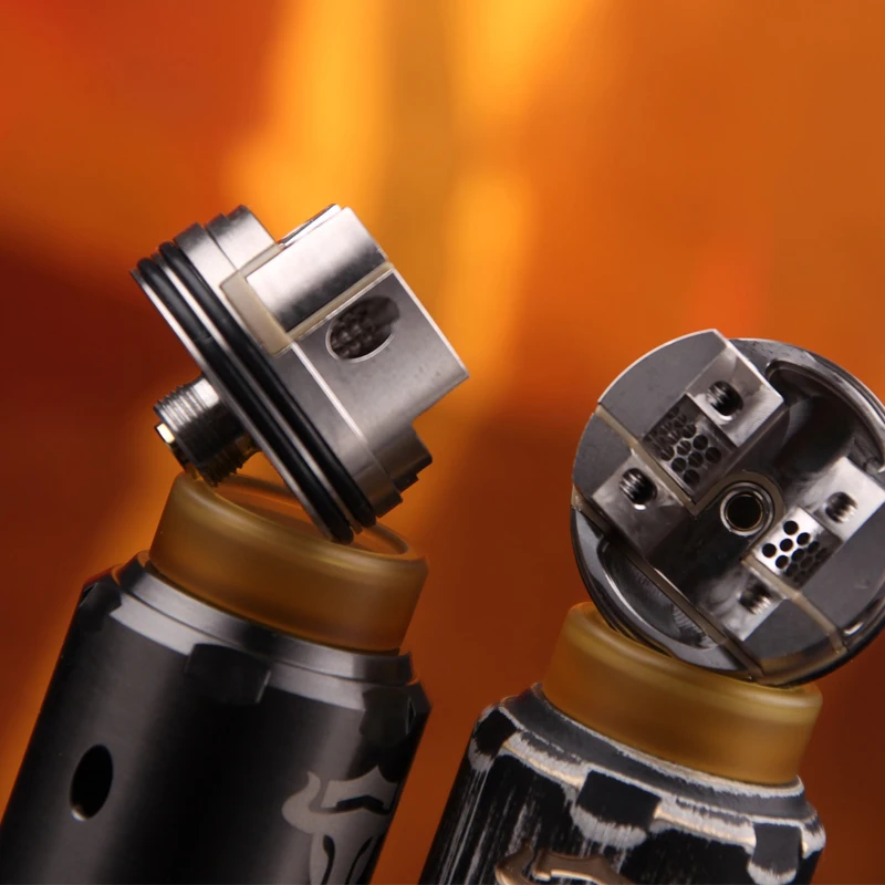 Новинка THC Tauren RDA Tank ThunderHead Creations Vape атомайзер позолоченный 510 и BF pin для электронной