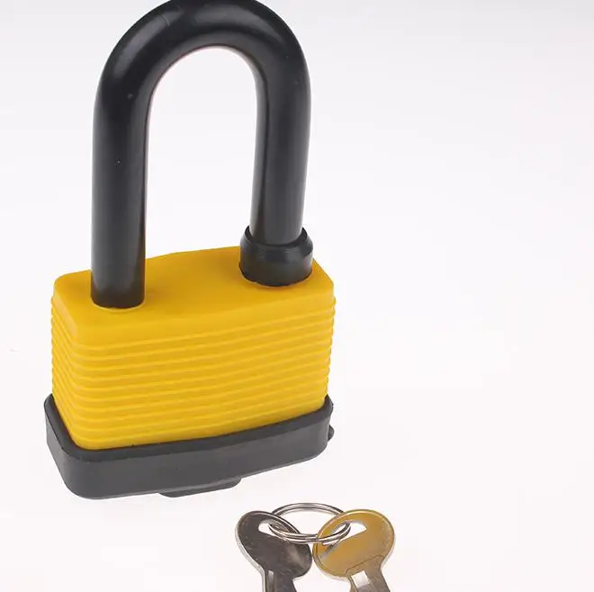 

Free Shipping 65mm Long Shackle Heavy Duty Waterproof Rustproof Garage Garden Lock Strong Layer Padlock for Gate Warehouse Door