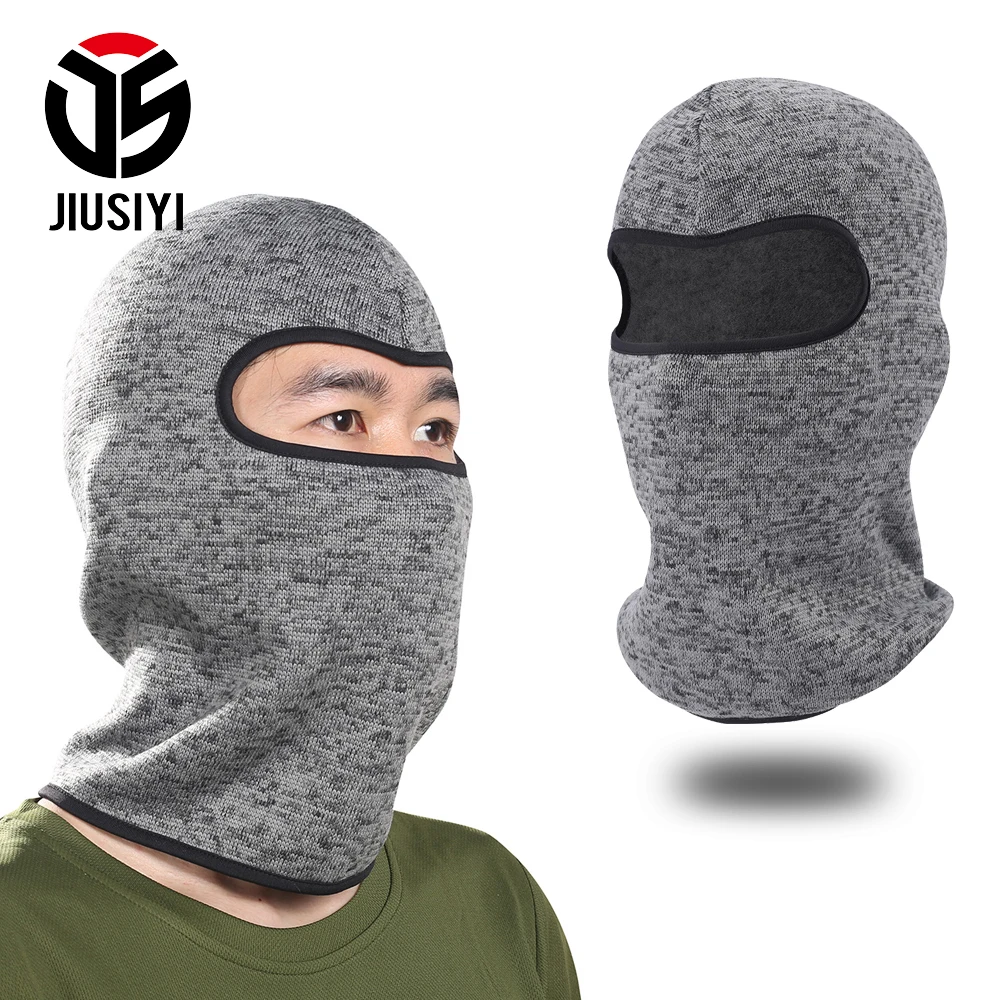 Thick Wool Polar Fleece Neck Warmer Thermal Windproof Winter Balaclava