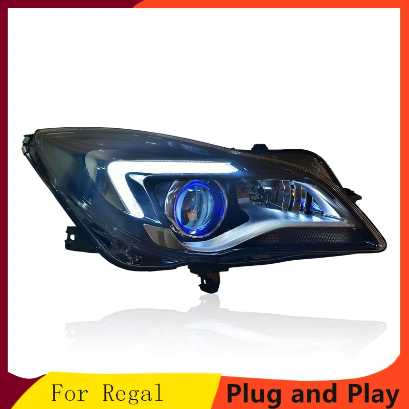 

KOWELL Car Styling For Buick Regal 2014-2016 Headlights LED Headlight DRL Lens Double Beam HID Xenon Car Accessories