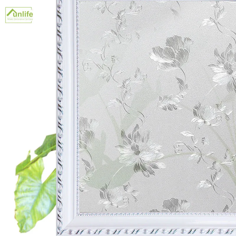

35.4x78.7inch anti-glare frosted glass sticker sunscreen anti-transparent, opaque window film, bathroom window glass film