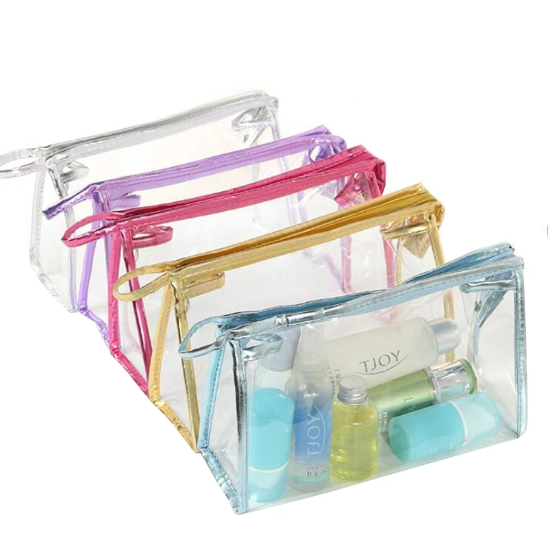 Прозрачный модная косметичка водостойкий ПВХ стиральная сумка Досуг Косметичка женская красота сумка для хранения