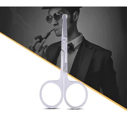 Rounded Nose Hair Stainless Steel Scissors Trimmer Safety Scissors Multi Purpose Ear Facial Trimmers Cut Beauty Tool Rounded Nose Hair Stainless Steel Scissors Trimmer Safety Scissors Multi Purpose Ear Facial Trimmers Cut Beauty Tool