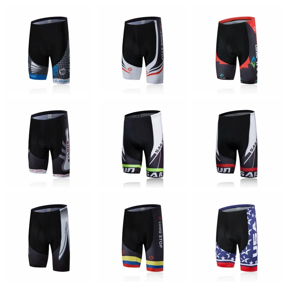 Велосипедные шорты мужские велосипедные шорты с подкладкой proTeam MTB велосипедные шорты дышащие спортивные красные