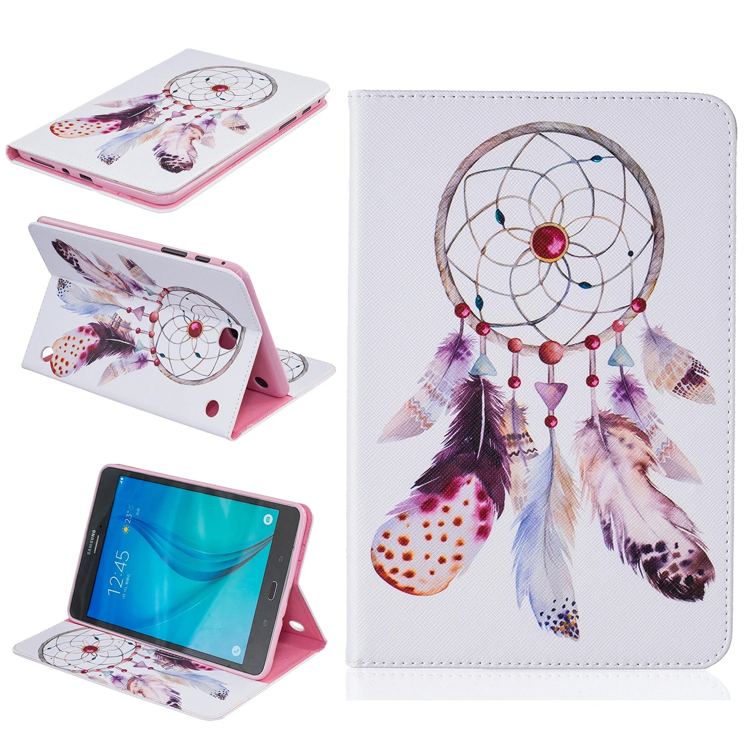 

For Samsung Galaxy Tab A T580 T585 SM-T580 T580N PU Leather Cover Case For Galaxy Tab T280 T350 T377 T555 T560 T561 T715 T815 #M