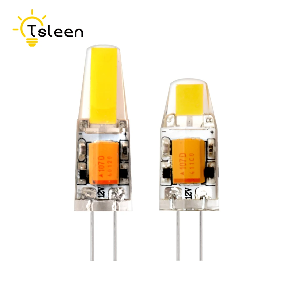 Затемнение G4 светодиодный лампочка 12В 3 Вт 6 Вт COB SMD заменить Галогеновый свет пятна светодиодный светильник s светильники