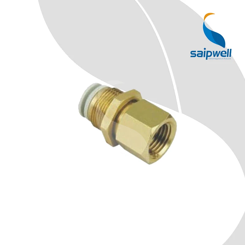 

(10pcs/lot) KB2E Type Mini External thread Connector Fittings 12mm Diameter PneumaticTools KB2E12-03