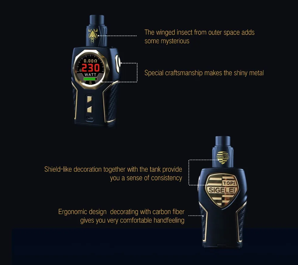 Sigelei Vape Top1-12