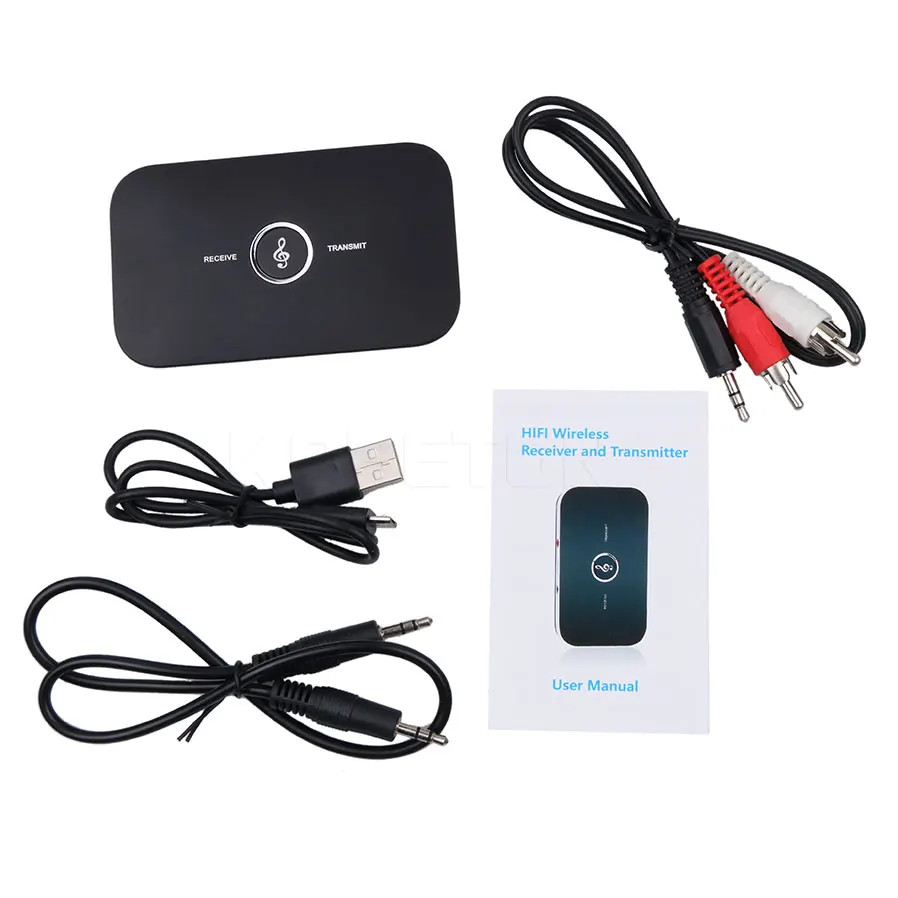 Kebidu 3 5 мм AUX Стерео Hifi 2 в 1 Bluetooth 4 аудио передатчик приемник + USB беспроводной A2DP