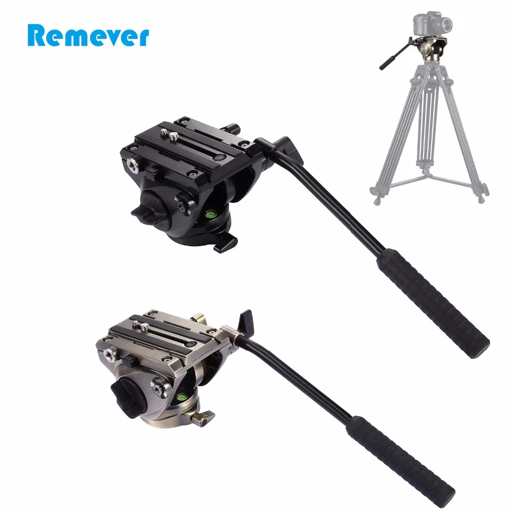 

Professional Tripod Fluid Head with Quick Release Sliding Plate for DSLR & SLR Cameras Camcorder for Tripod Video Film Shoot