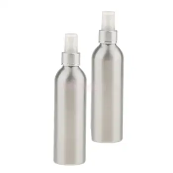 

2 Pack 250ml/8.8 Oz Aluminum Fine Mist Spray Bottles for Makeup Home Liquid