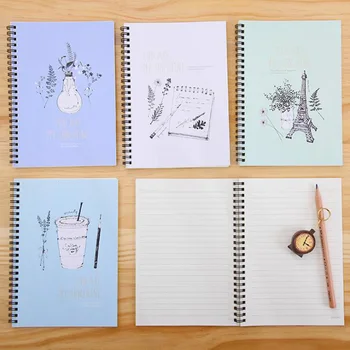 

Creative A5 Spiral Notebook Daily Weekly Planner Book Time Management Planner School Supplies A5 Diary Notepad Wordpad