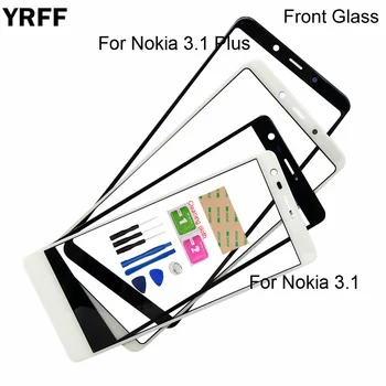

Mobile (No Touch Screen) Outer Glass For Nokia 3.1 Plus Front Glass Panel Replacement