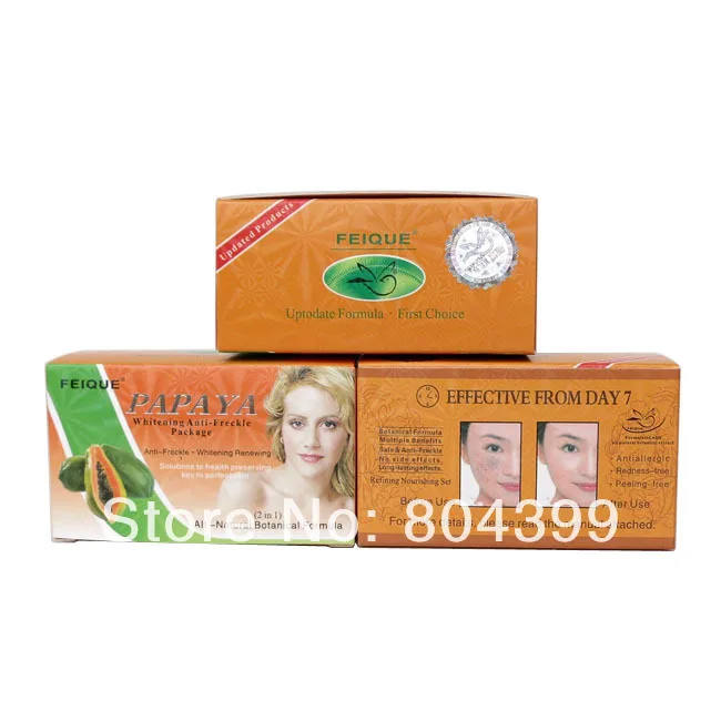 PAPAYA Whitening anti freckle natural botanical formula skin care