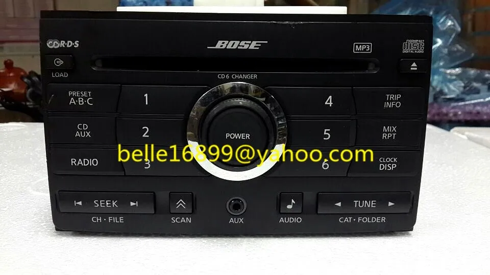 

Ni-san 28185 ZE50B clarion PN-2837DB Boses 6 DSIC CD CHANGER FOR Hond-A navigation Pathfinder factory car stereo AUX SCAN AUDIO