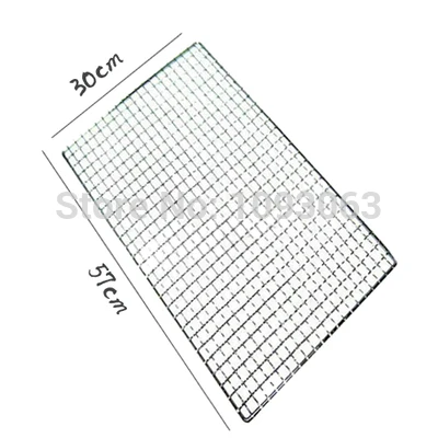 Открытый гриль инструмент из нержавеющей стали барбекю сетка Гофрированная сетка