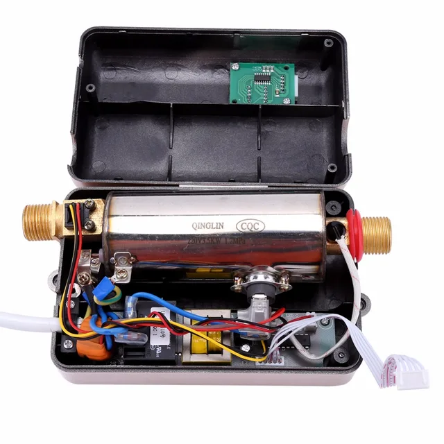 3400W Electric Tankless Water Heater Water Tankless Instant Shower Electric Flowing Bathroom Shower Heate Local Fast Shipping