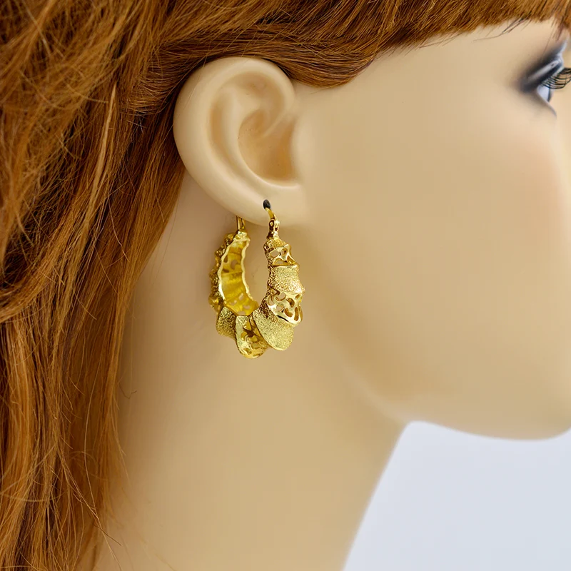 Sunny Jewelry модные ювелирные изделия для женщин большие серьги кольца высокое