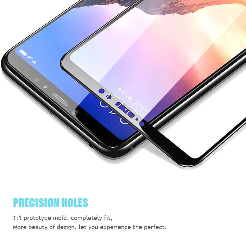 Mi max 3 стекло для Xiaomi mi Закаленное пленка MOFI Полное покрытие защита экрана 2.5D