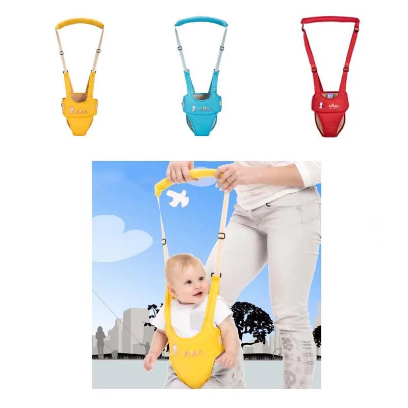 

New Baby Walker Infant Toddler With Toddler Assisted Toddler With Reinforcement Basket Type Traction Belt Safety Reins Harness