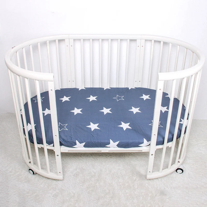 2019 New 100% Cotton Fitted Crib Sheets Baby Crib Sheets Portable Bed Sheets Soft Baby Bed Mattress Cover Baby Bedding 2019 New 100% Cotton Fitted Crib Sheets Baby Crib Sheets Portable Bed Sheets Soft Baby Bed Mattress Cover Baby Bedding