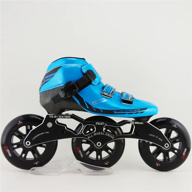 Best price at $204 Cheap New Roller Patins Speed Skates Outdoor Sports Racing Roller Skating Shoes Good Quality Profession Adult Inline Skates 125 wheel