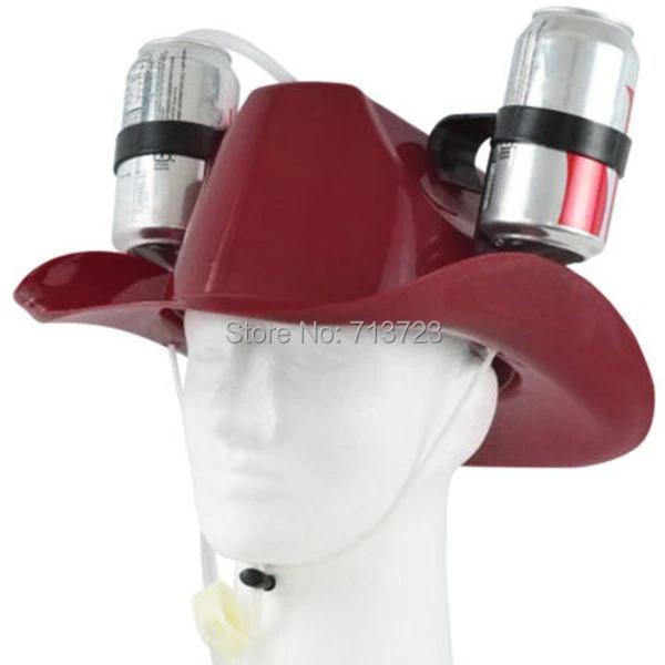 Cowboy hat beer helmet Clearance