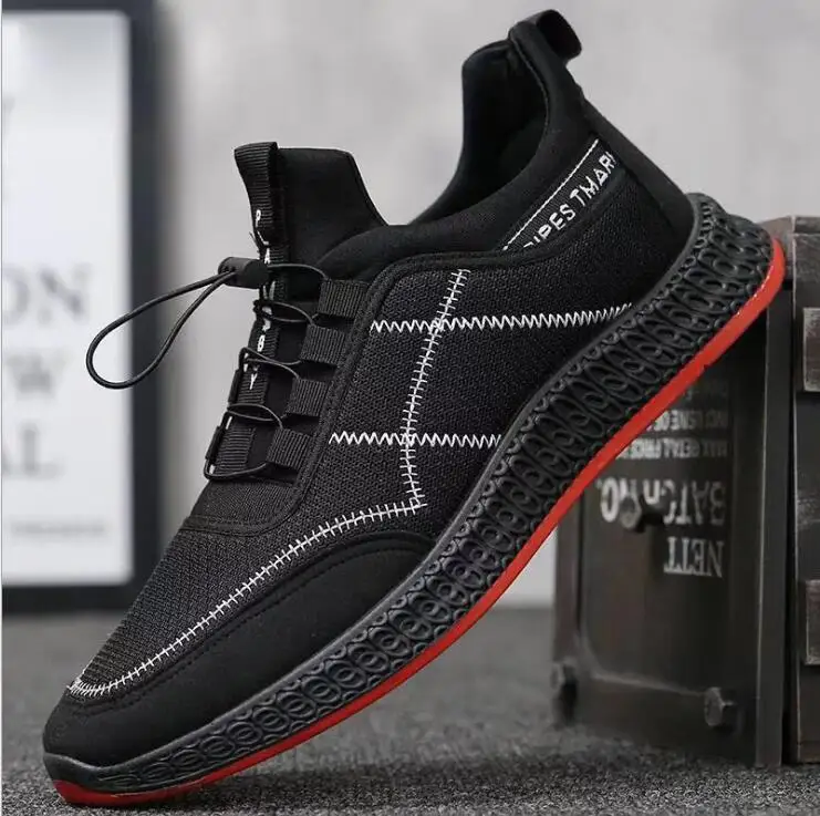 2019 new style Casual shoes Lace-up Men Shoes Fashion brand Spring Summer Flat shoes Solid Male Sneakers Plus Size 39- 44 2019 new style Casual shoes Lace-up Men Shoes Fashion brand Spring Summer Flat shoes Solid Male Sneakers Plus Size 39- 44