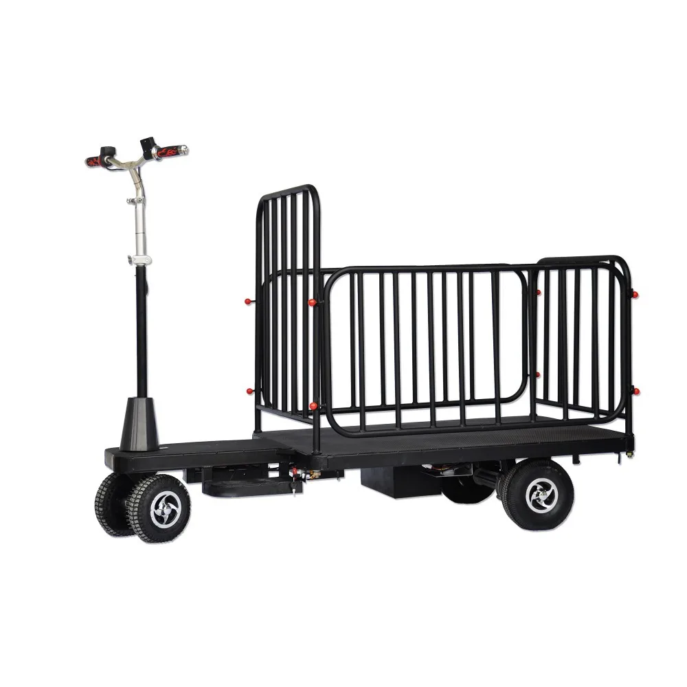 Curtis Controller 800W Four Wheel Cart Material Cart Powered Cart