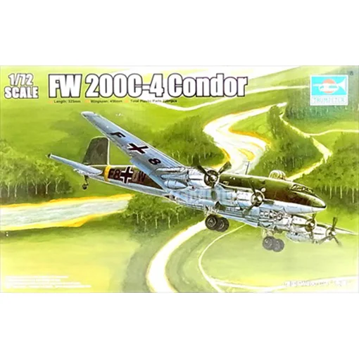 

1/72 German FW200 C-4 Fighter Assembly Model 01638