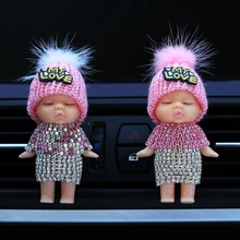 Узор на выходе солнцезащитные очки освежитель воздуха Аксессуары для автомобилей ароматизатор твердые духи украшение-зажим Мультфильм запах аромат