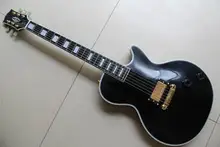 Wholesale Cnbald LP Custom electric guitar One Pickups In Matte Black 120830