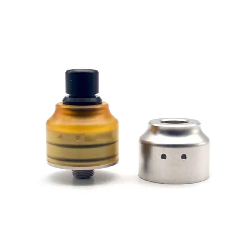ULTON MTL RDA 22 мм прозрачная крышка/серебристый/Pei колпачок распылитель для