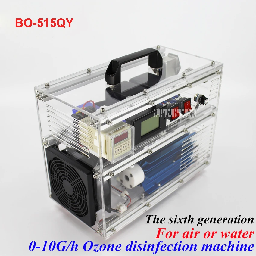 

BO-515QY Ozone Generator 5 g/h (adjustable) Gram Generatore Di Ozono AC220V/AC110V Regolabile Ozono Terapia Machine 80W