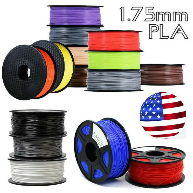 

CTC fast ship new PLA Carbon Fiber 3D Printer 1.75 mm 3D Printing filament 2.2 LBS 1KG Low Odor Dimension 0.02 mm filament