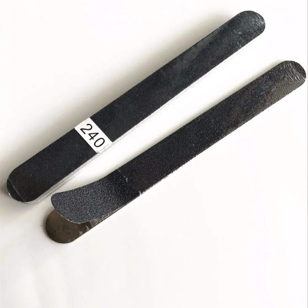 

1 pc metal nail file with 1 sets(20 pcs) replacement pads nail professional file removable pads